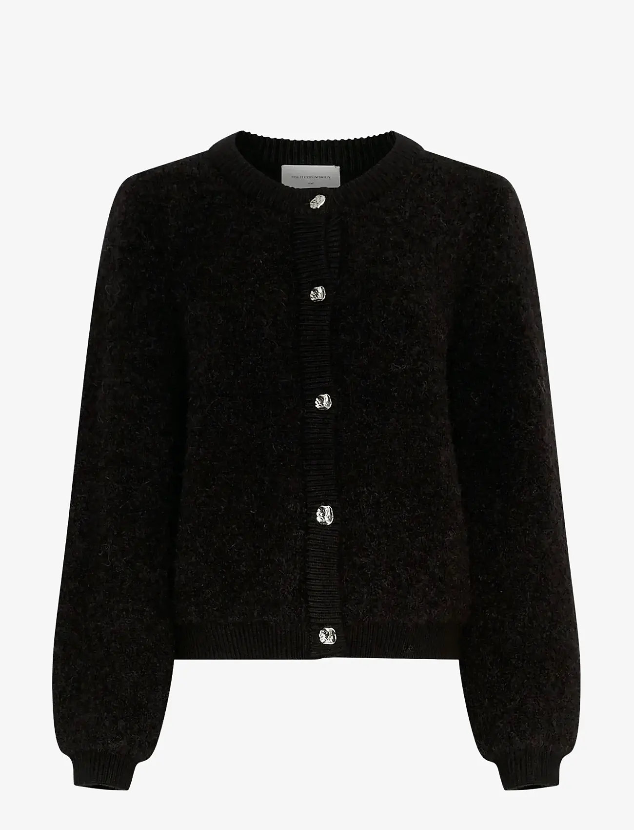 MSCH Copenhagen - MSCHNerida Knit Jacket - efterårstøj - black - 0