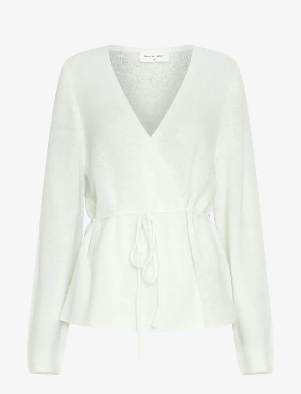 MSCH Copenhagen - MSCHMiabelle Hope Wrap Cardigan - koftor - egret - 0