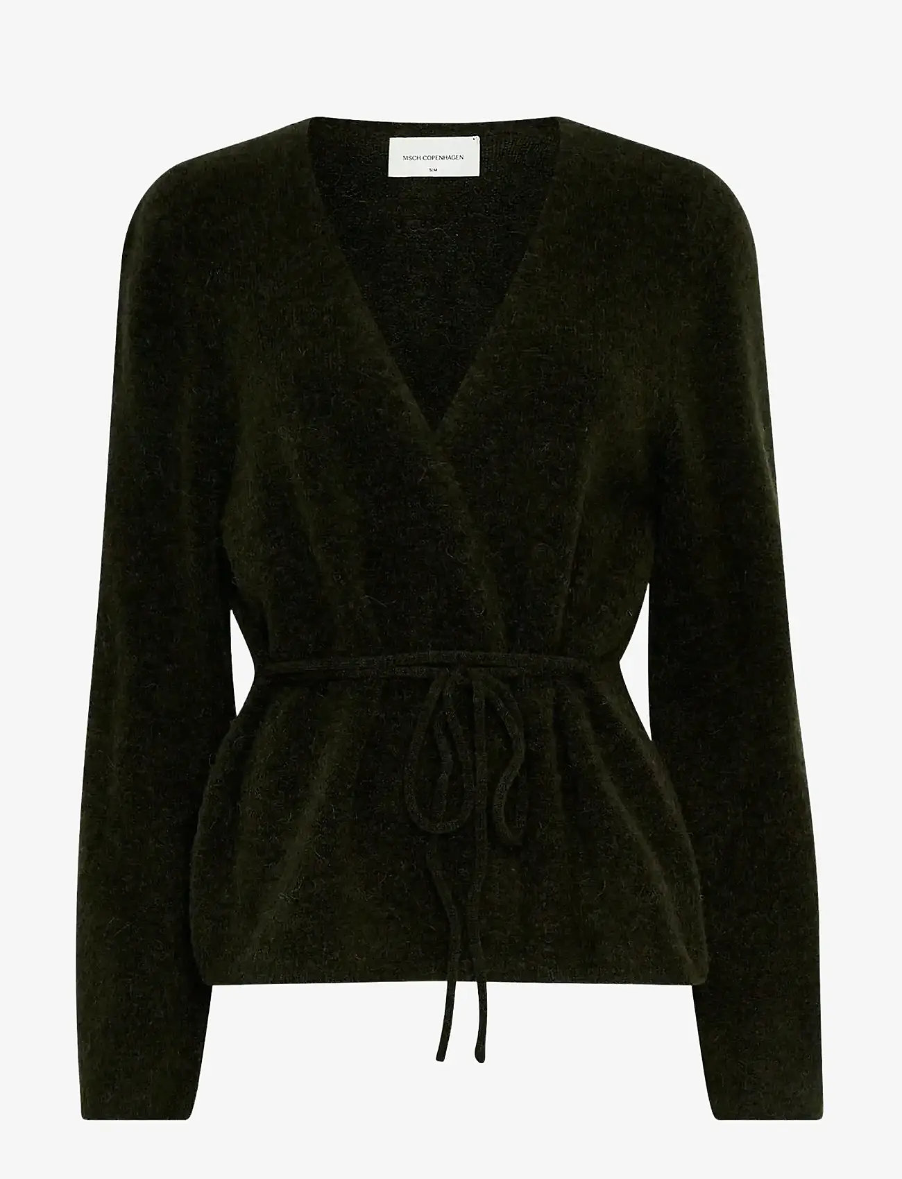 MSCH Copenhagen - MSCHMiabelle Hope Wrap Cardigan - koftor - rosin melange - 0