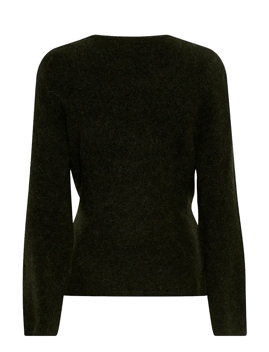 MSCH Copenhagen - MSCHMiabelle Hope Wrap Cardigan - cardigans - rosin melange - 1
