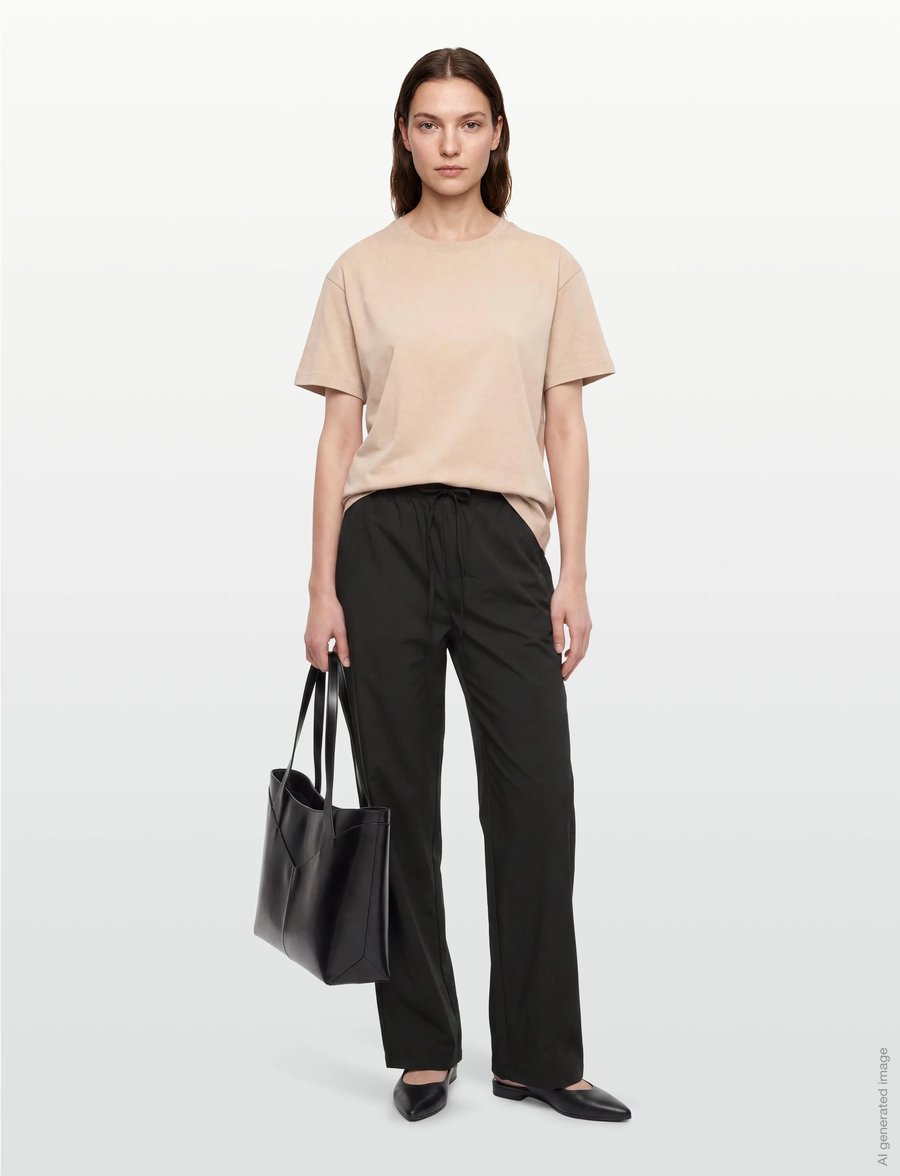 MSCH Copenhagen - MSCHLopi Lana Ankle Pants - chinos - black - 0
