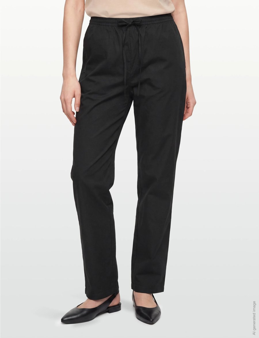 MSCH Copenhagen - MSCHLopi Lana Ankle Pants - chinos - black - 3