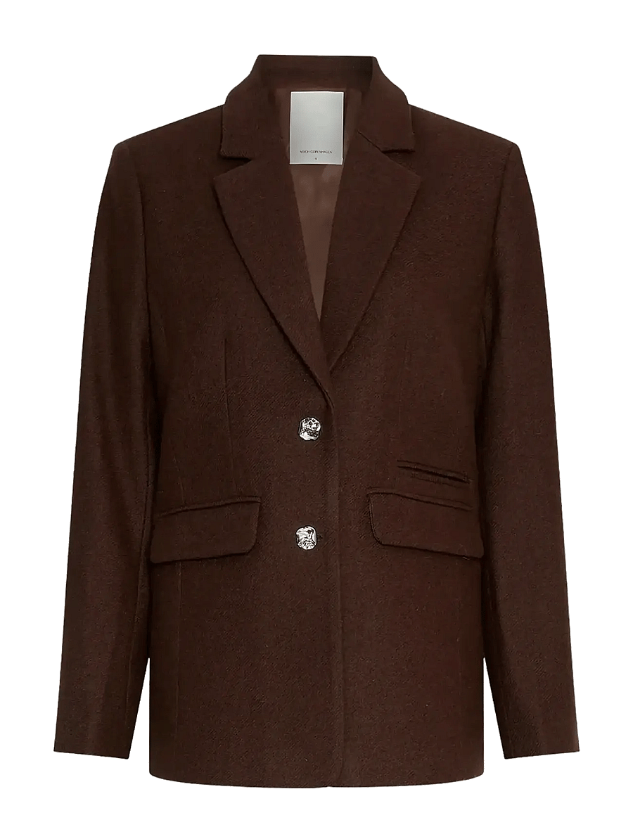 MSCH Copenhagen - MSCHElliot Loose Blazer - einreihige blazer - hot fudge - 0