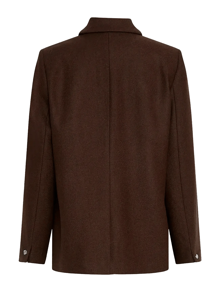 MSCH Copenhagen - MSCHElliot Loose Blazer - einreihige blazer - hot fudge - 1