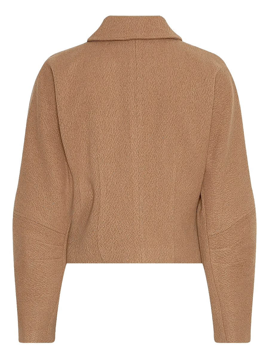 MSCH Copenhagen - MSCHEsmeralda Jacket - ullkappor - toasted coconut - 1