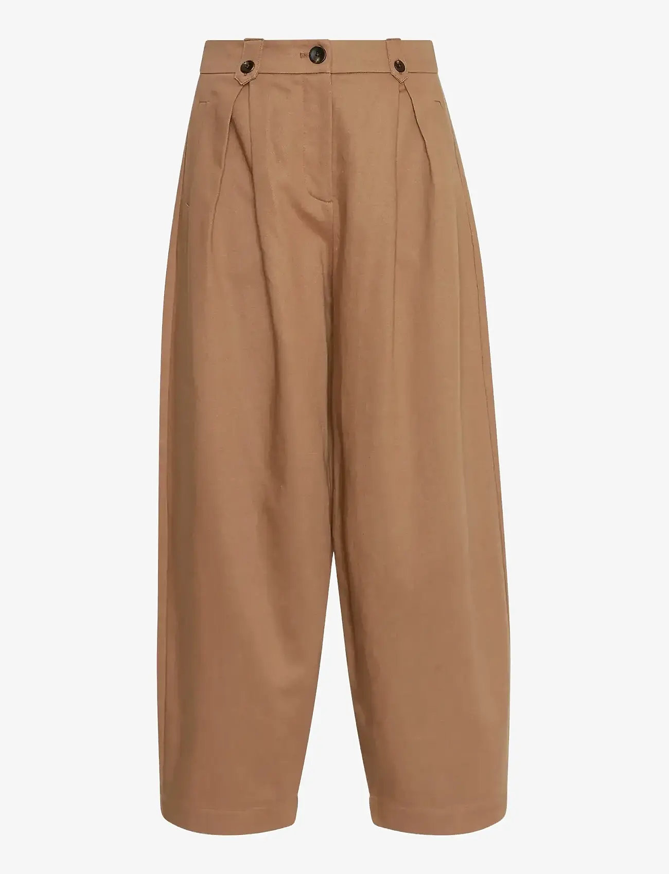 MSCH Copenhagen - MSCHGweneth HW Pants - kostymbyxor - toasted coconut - 0