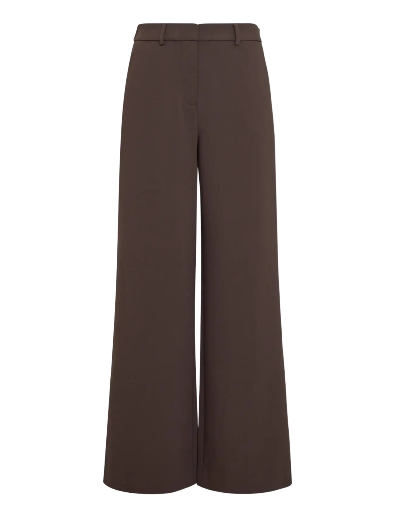 MSCH Copenhagen MSCHMacy Michelle HW Wide Pants REGULAR - Kostymbyxor - DELICIOSO / brown