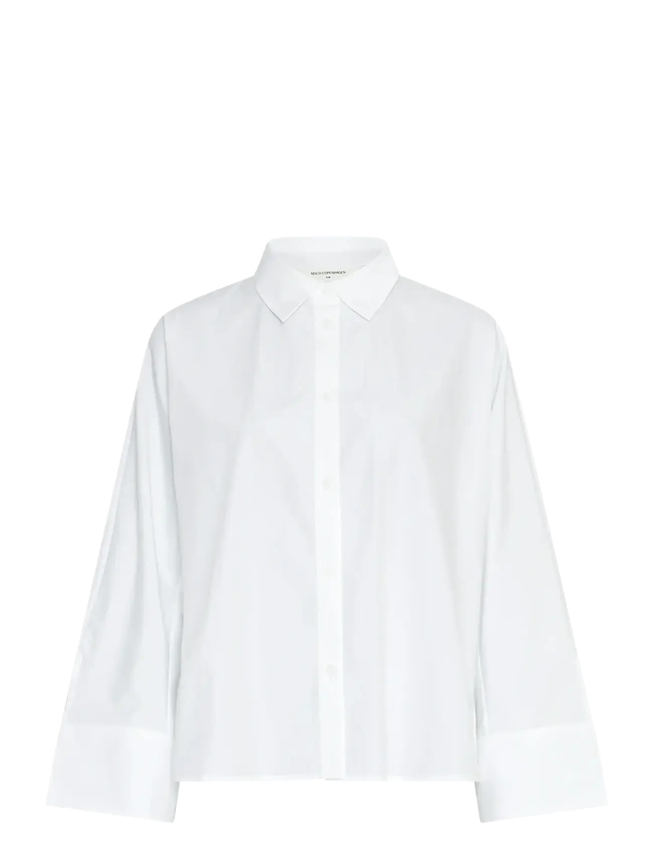 MSCH Copenhagen MSCHNatalia Zenika Boxy Shirt - Kläder - BRIGHT WHITE / white