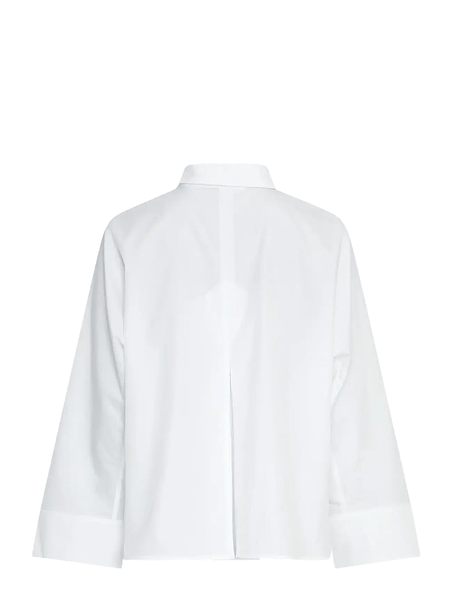 MSCH Copenhagen - MSCHNatalia Zenika Boxy Shirt - koszule z długimi rękawami - bright white - 1