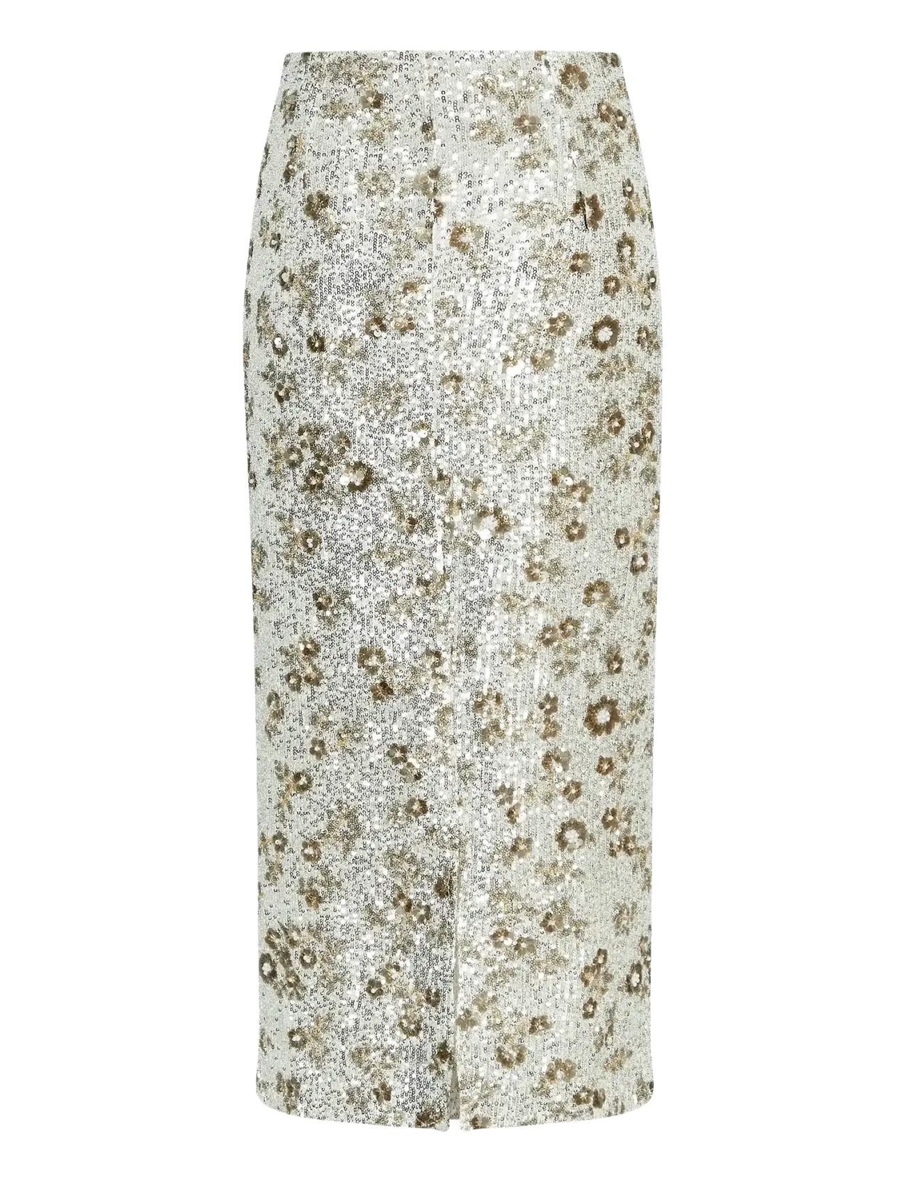 MSCH Copenhagen - MSCHMagnolia HW Skirt EMB - silver/t coco - 1