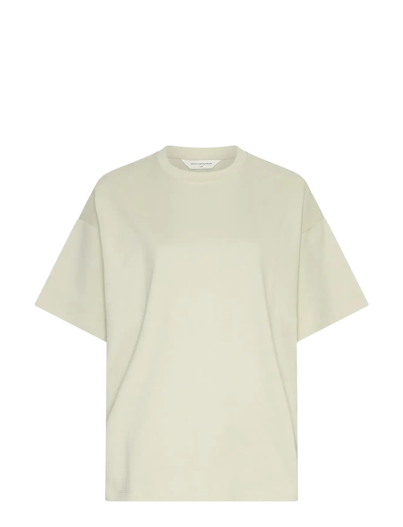 MSCH Copenhagen Mschjuliane Leana Tee, Kvinder, Kortærmet T-shirt, Beige, Str: XS/S