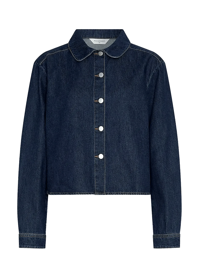 MSCH Copenhagen - MSCHAdna Alena Shirt - jeanshemden - dark blue wash - 0