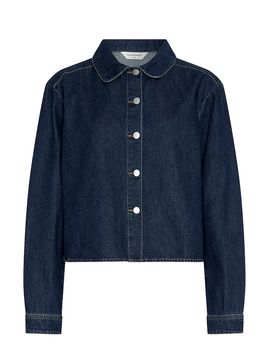 MSCH Copenhagen - MSCHAdna Alena Shirt - dark blue wash - 0