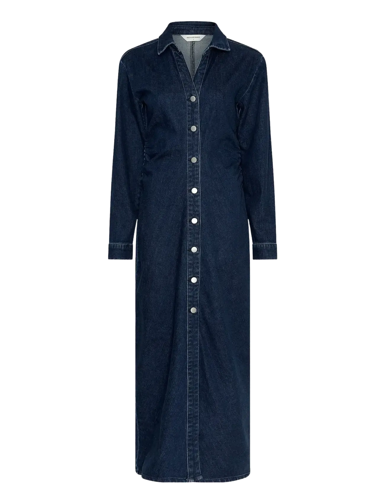 MSCH Copenhagen Mschmow Shirt Dress, XS, Dresses, Marineblau - Knee-length & Midi, Frauen