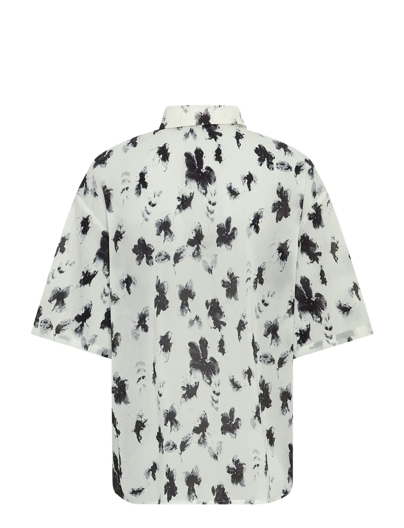 MSCH Copenhagen - MSCHAlessandra 3/4 Shirt AOP - kortærmede skjorter - p shell flower - 1