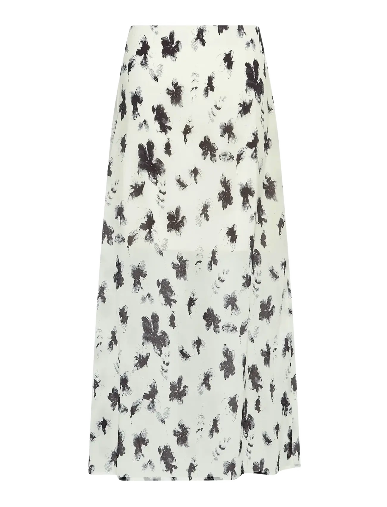 MSCH Copenhagen MSCHAlessandra HW Skirt AOP - Tøj - P SHELL FLOWER / cream