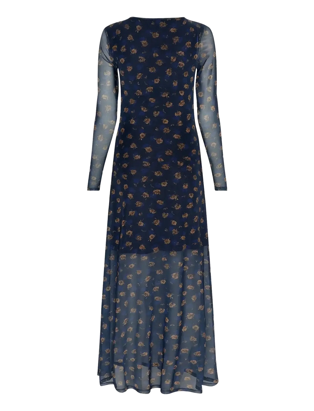 MSCH Copenhagen - MSCHGinie Illenora Dress AOP - maxikleider - mari blue flwr - 1