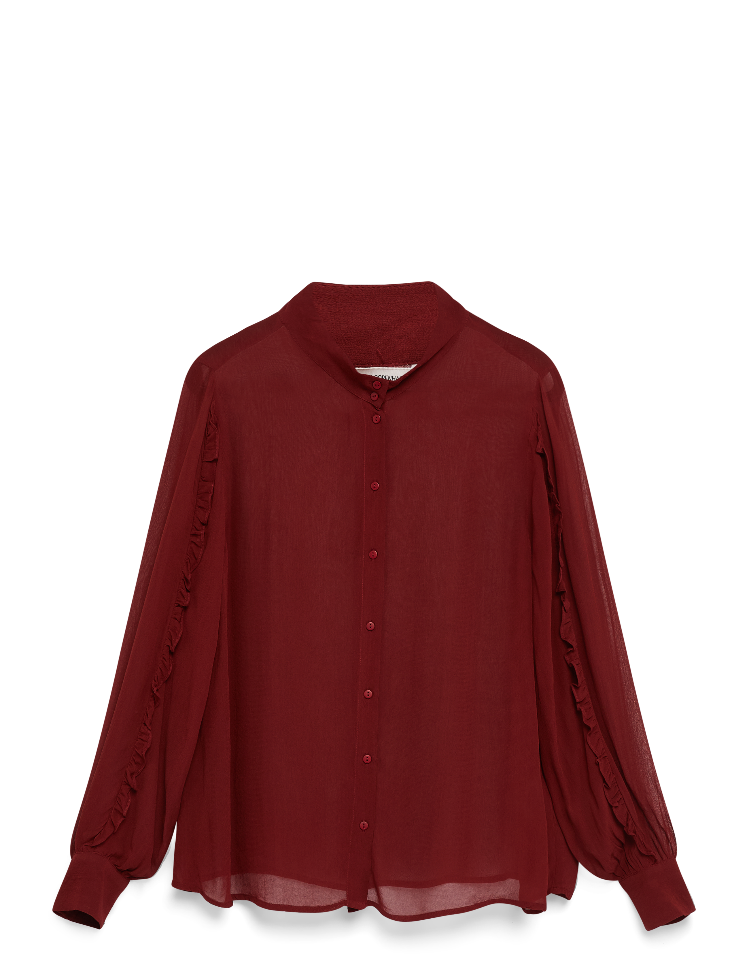 MSCH COPENHAGEN Mschkasandra Orabella Shirt Rot - S - Damen
