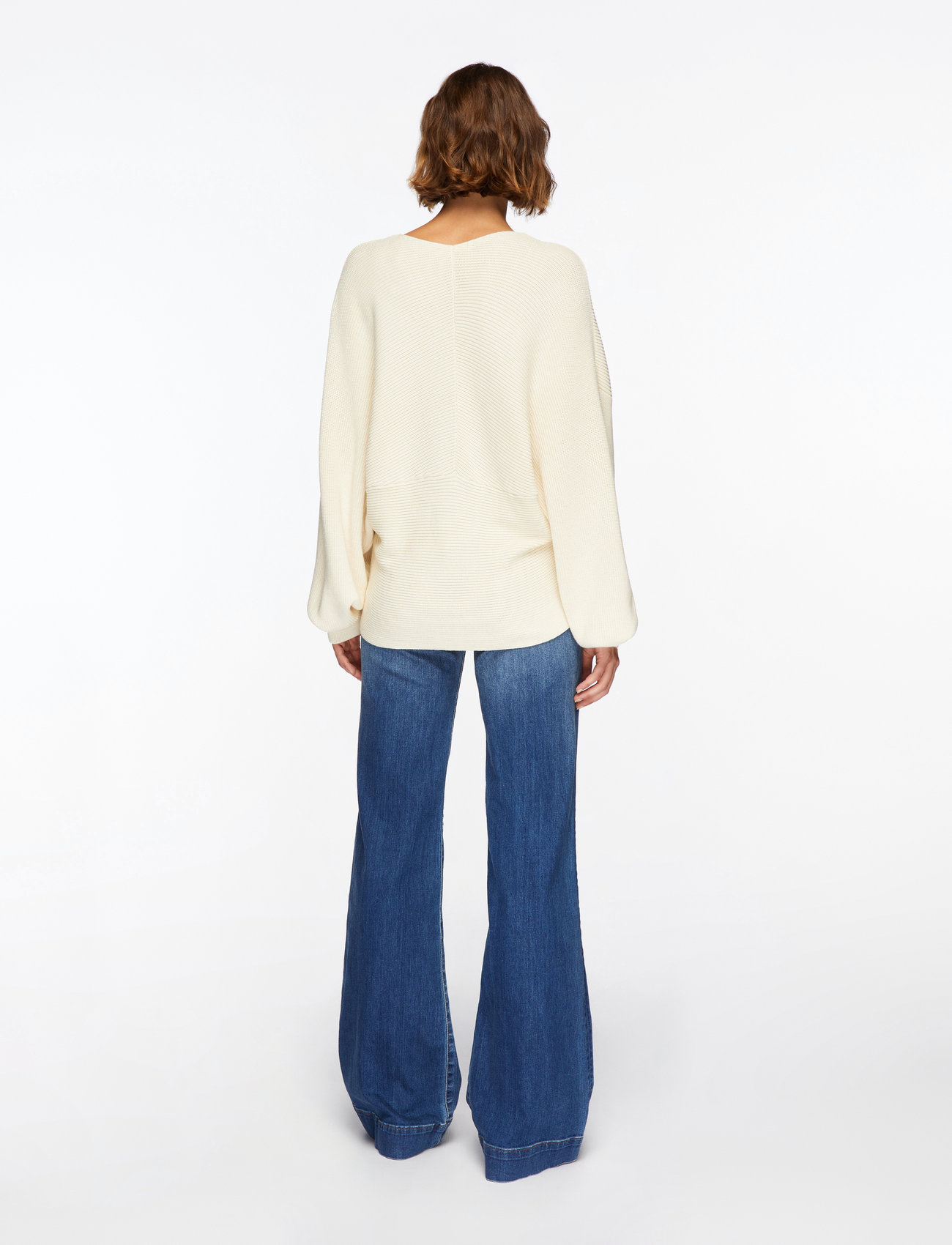 MSCH Copenhagen - MSCHZinelle Rachelle Wrap Pullover - fog melange - 4