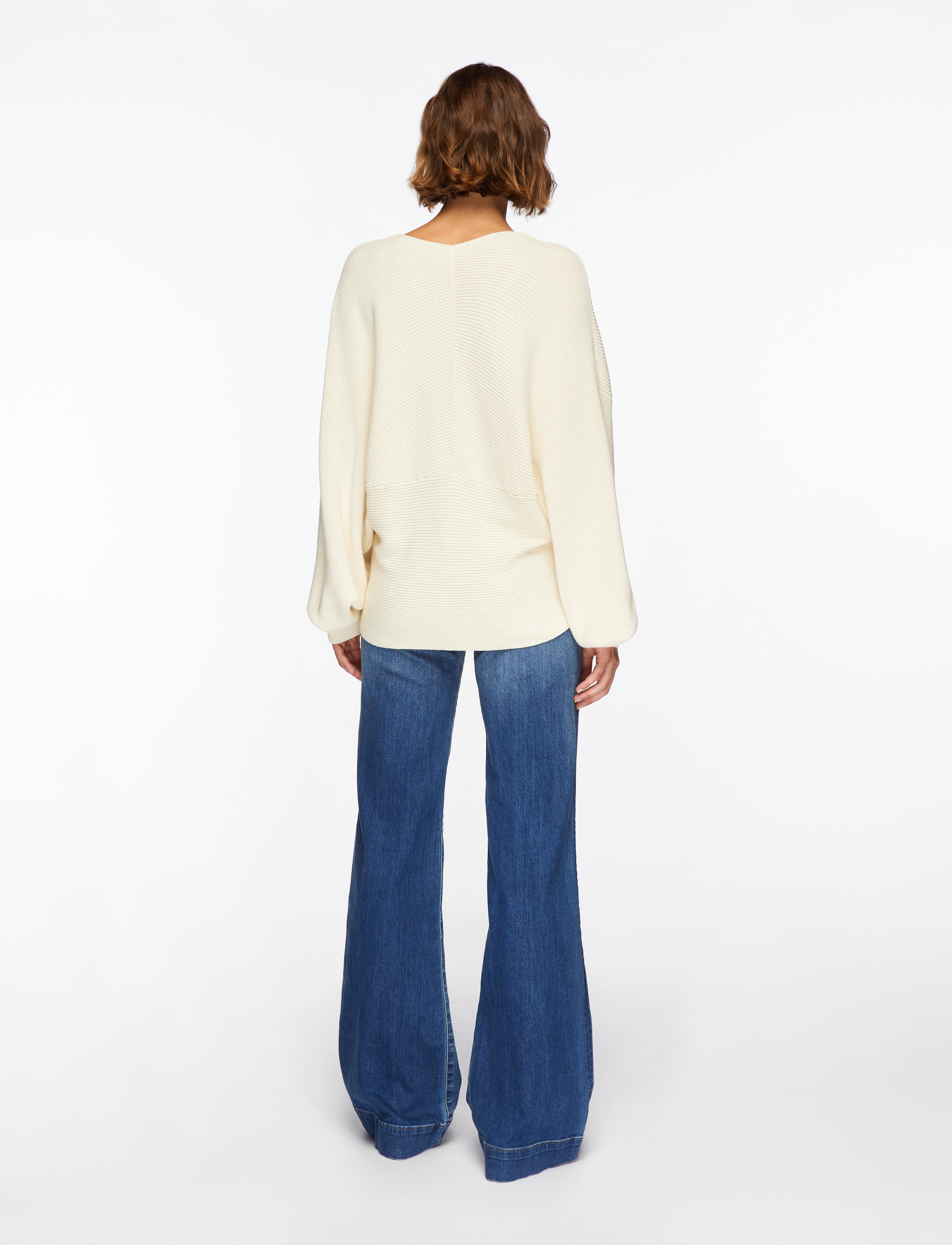 MSCH Copenhagen - MSCHZinelle Rachelle Wrap Pullover - fog melange - 4