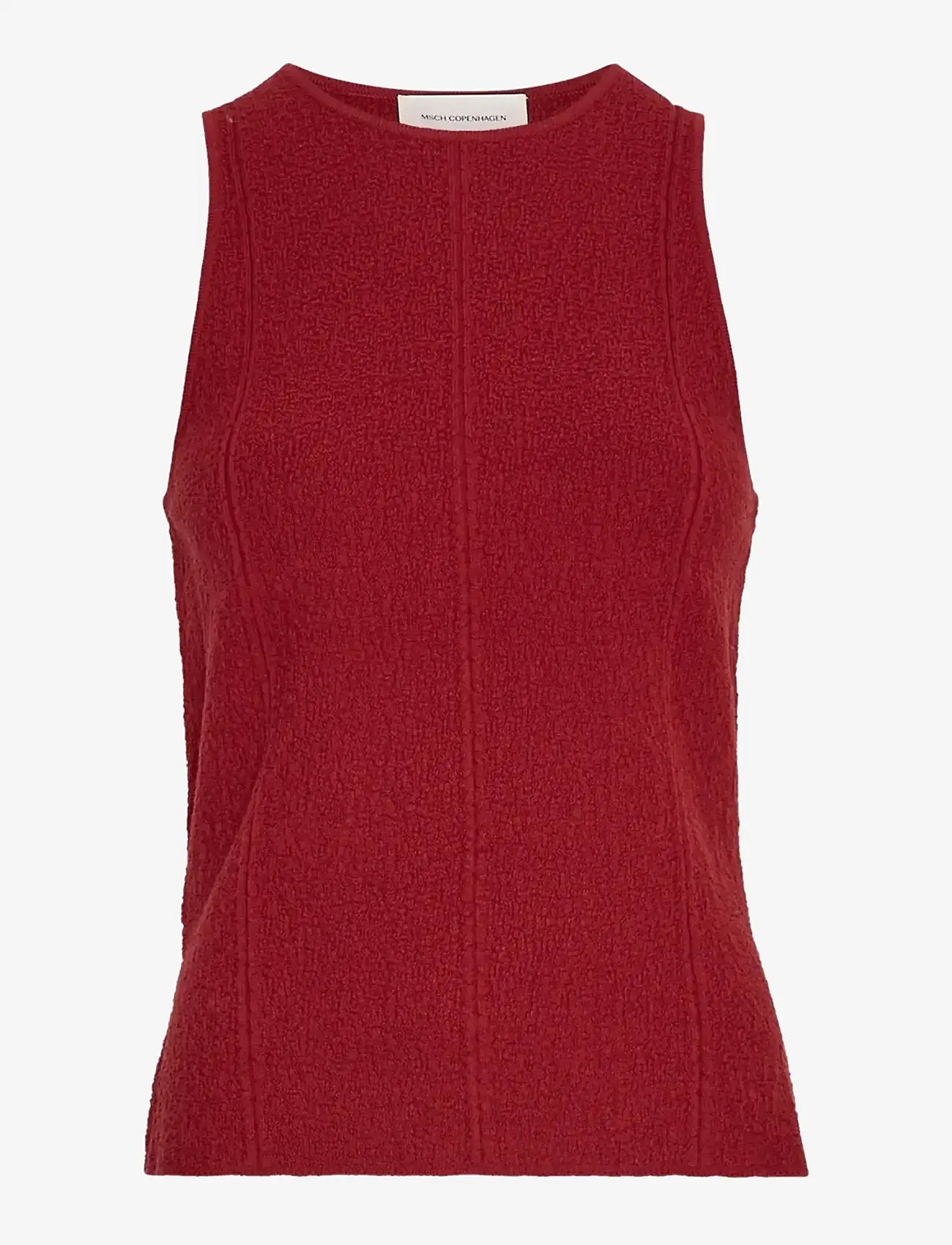MSCH Copenhagen - MSCHCharlitta SL Top - Ärmellose tops - rhubarb - 0