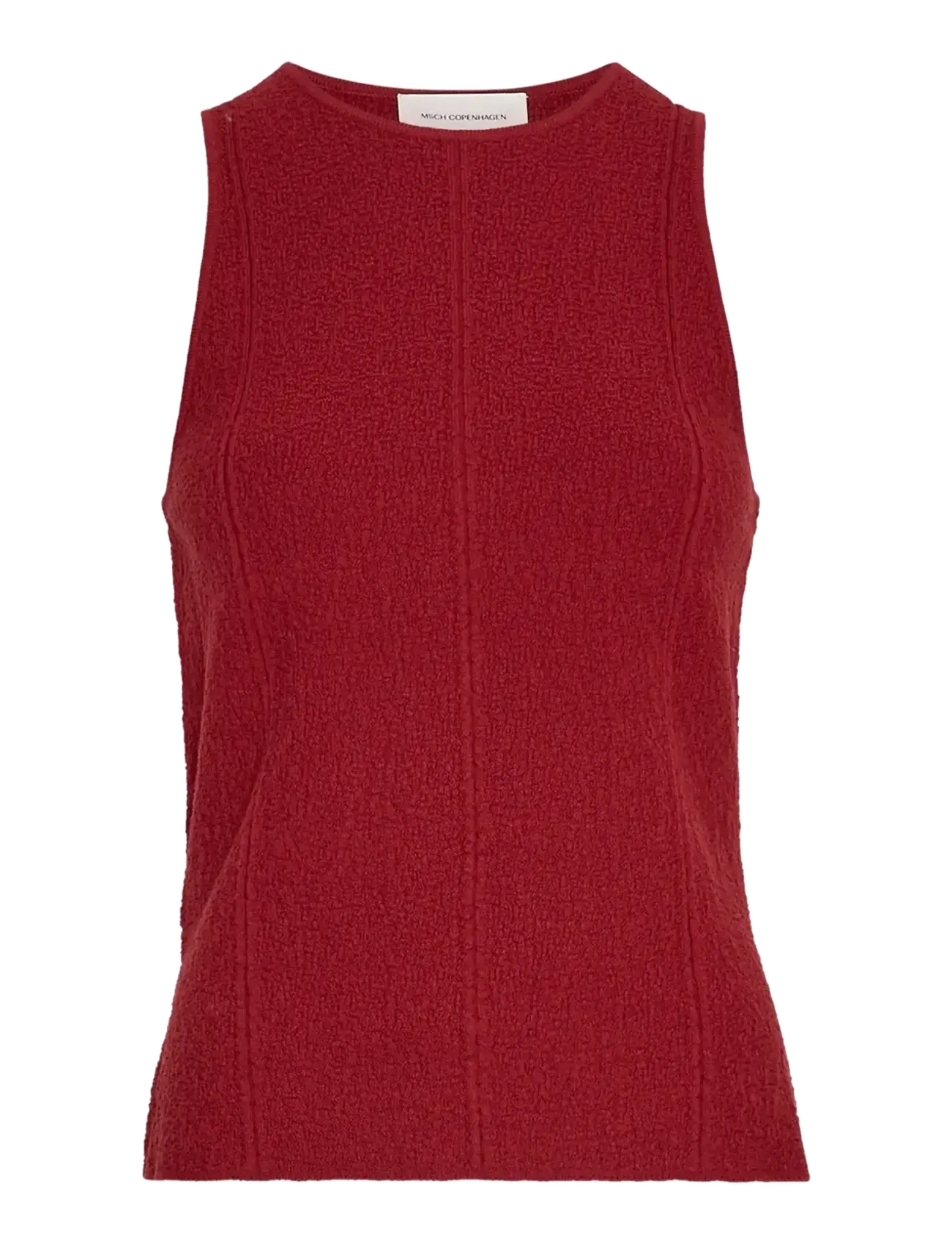 MSCH Copenhagen MSCHCharlitta SL Top - T-Shirts & Tops - RHUBARB / red