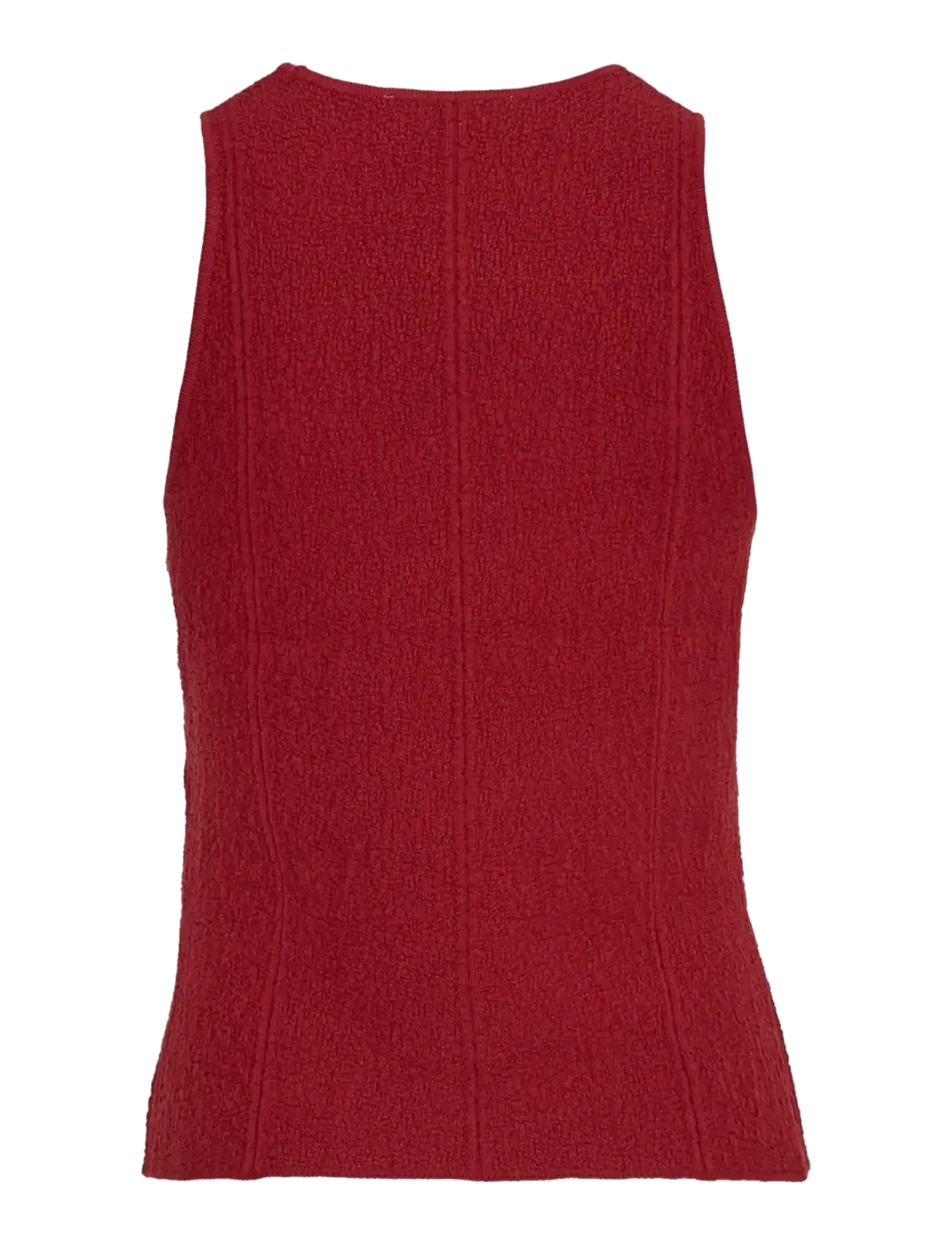 MSCH Copenhagen - MSCHCharlitta SL Top - topi bez piedurknēm - rhubarb - 1
