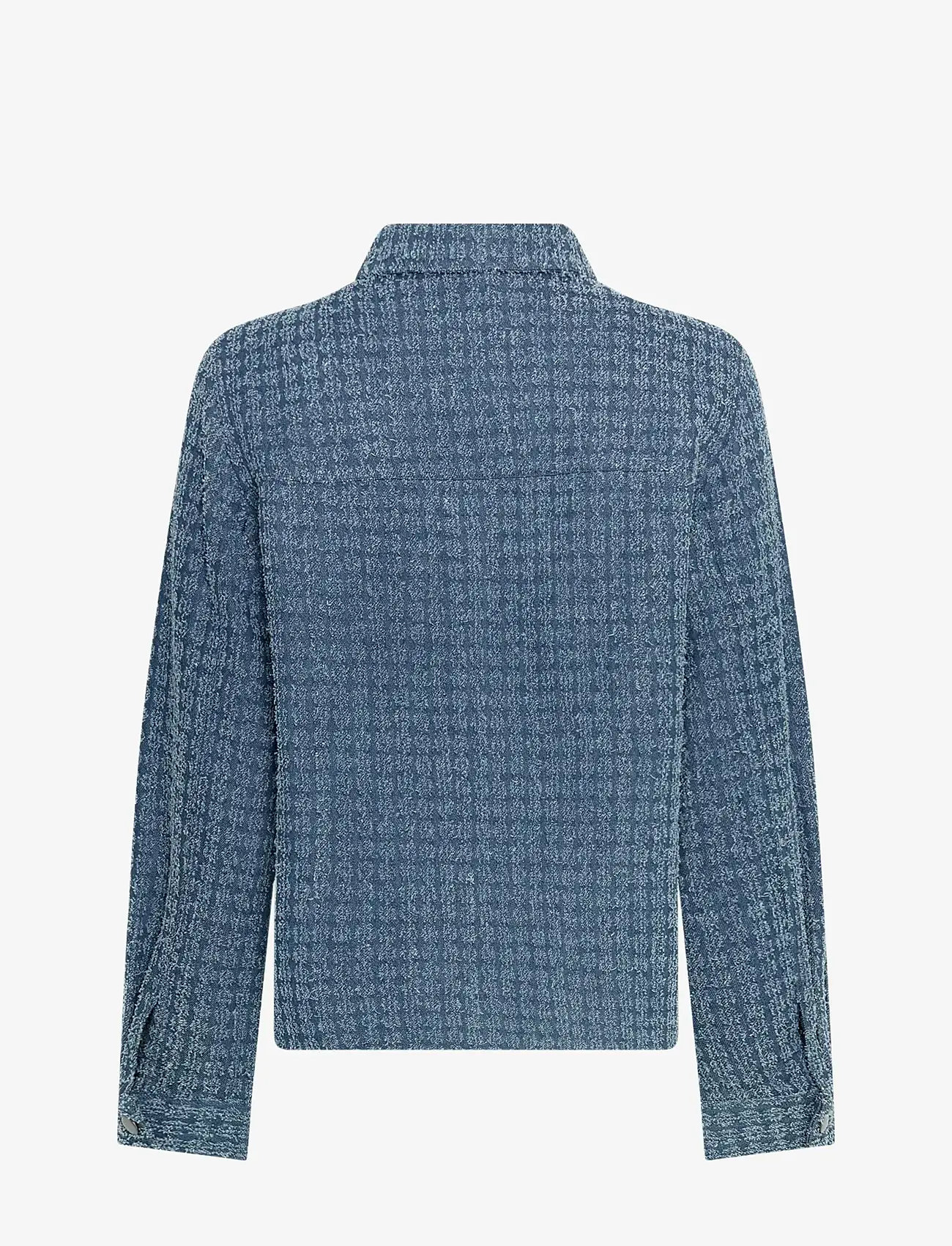 MSCH Copenhagen - MSCHIbo Shirt - långärmade skjortor - mid blue wash - 1