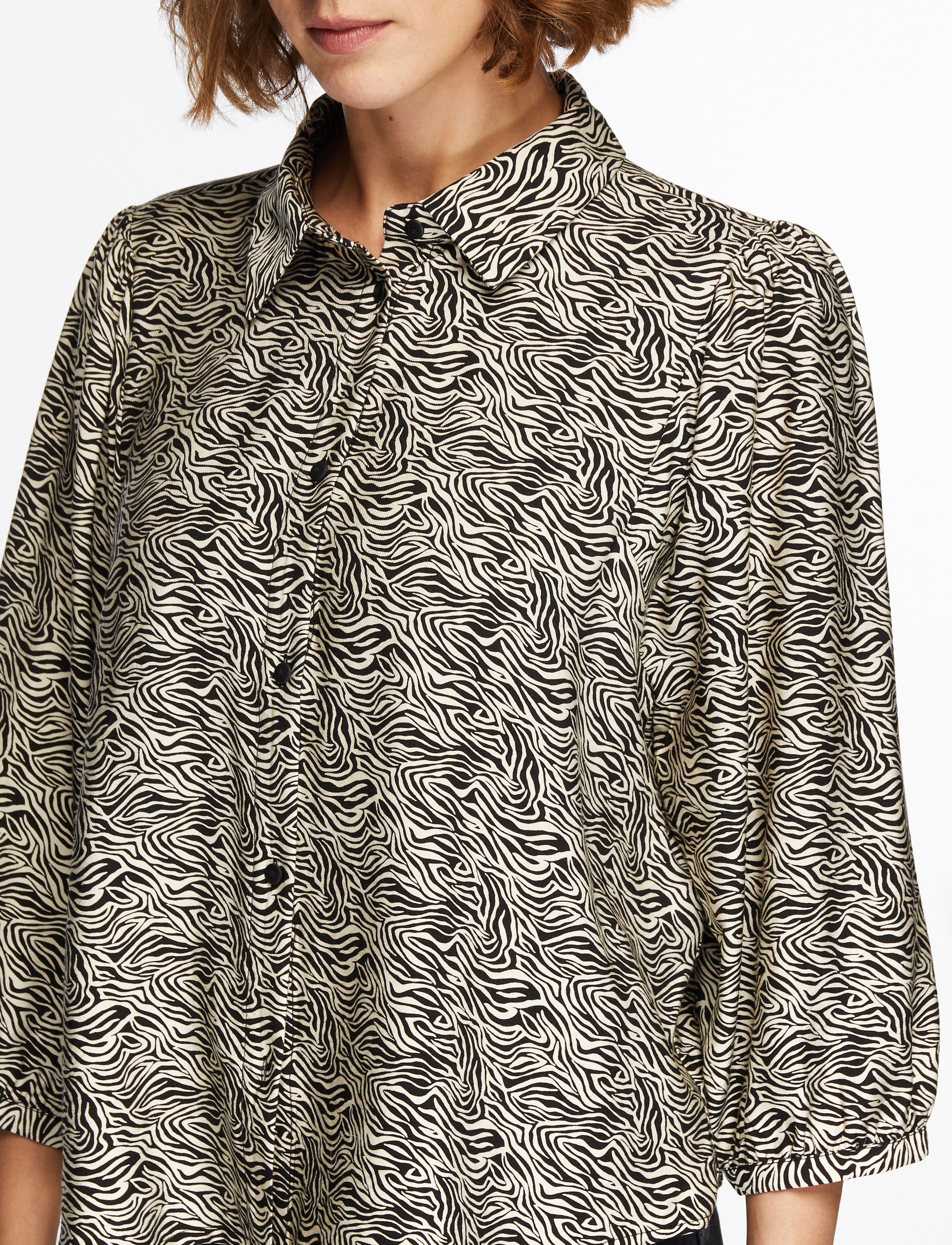 MSCH COPENHAGEN Mschcielo Amabella 3/4 Shirt Aop skjortor dam – bild 7
