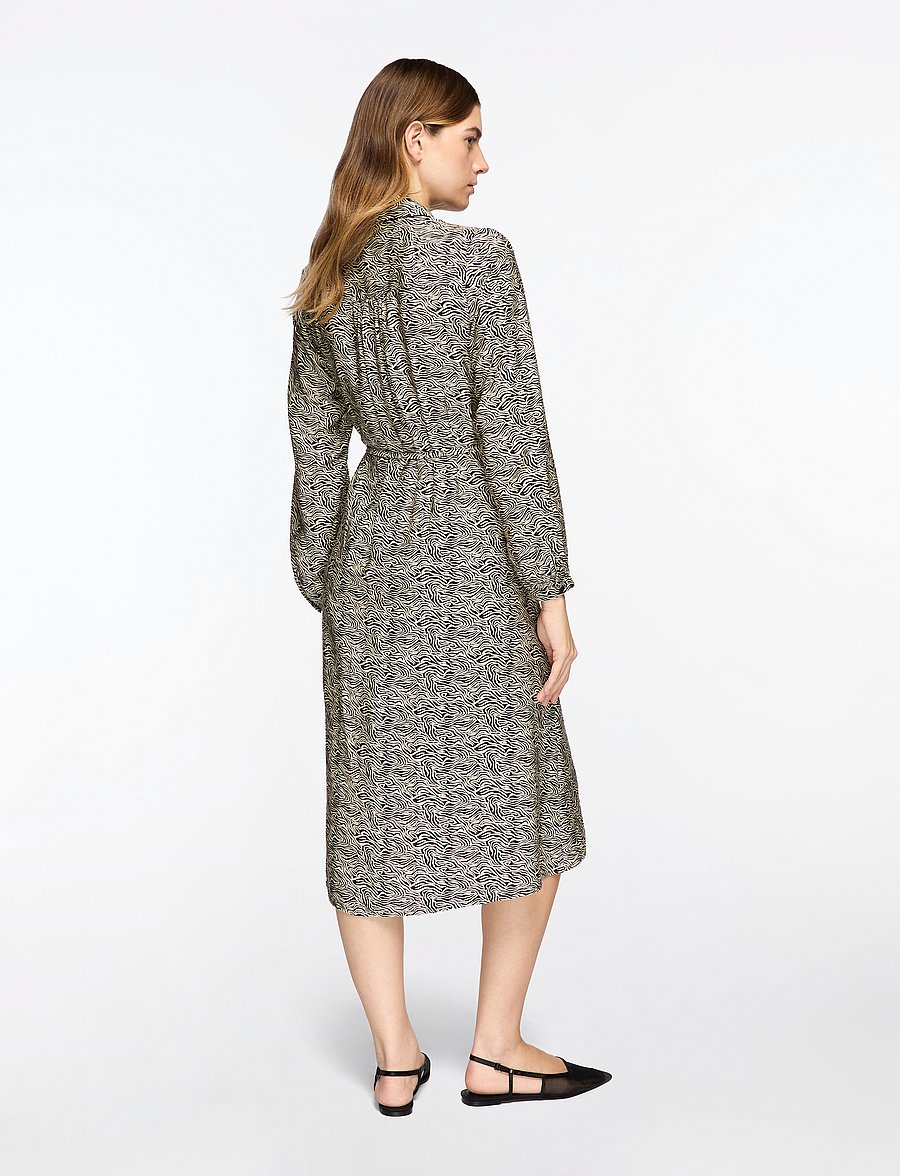 MSCH Copenhagen - MSCHCielo Amabella Shirt Dress AOP - sommerkleider - fog abstract - 4
