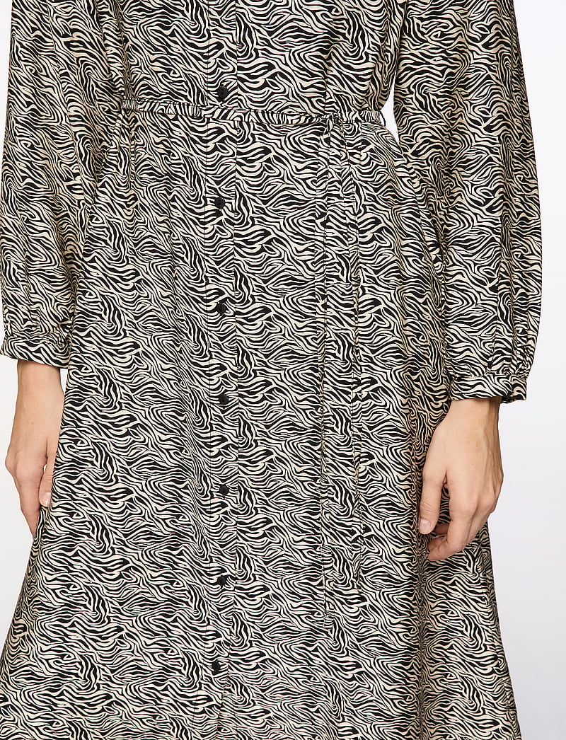 MSCH Copenhagen - MSCHCielo Amabella Shirt Dress AOP - robes d'été - fog abstract - 5
