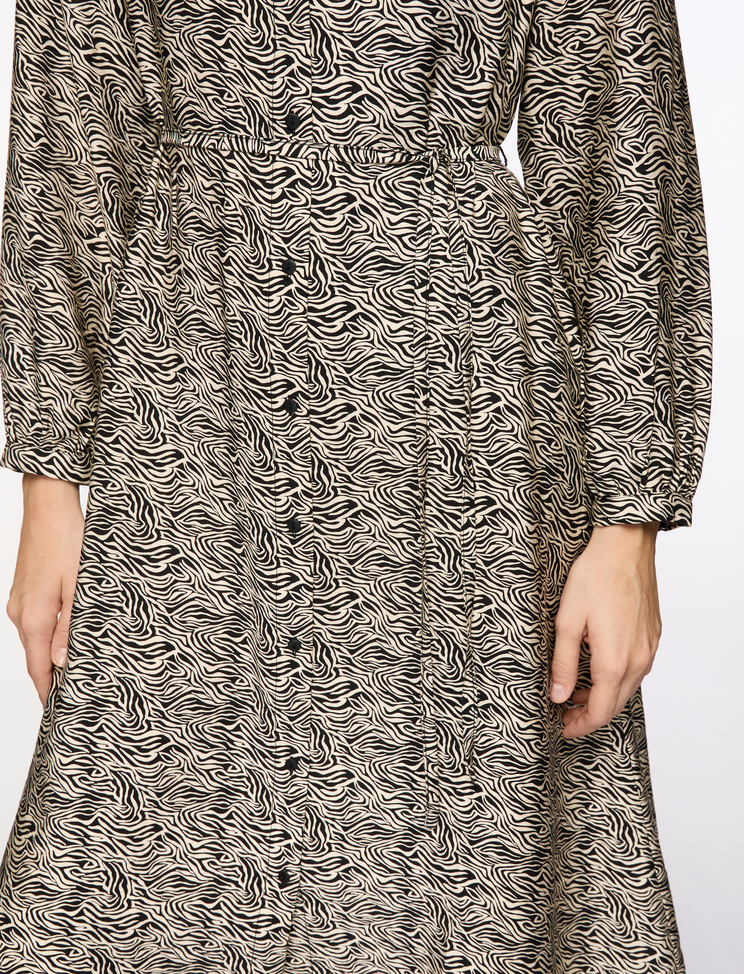 MSCH Copenhagen - MSCHCielo Amabella Shirt Dress AOP - sommerkleider - fog abstract - 5
