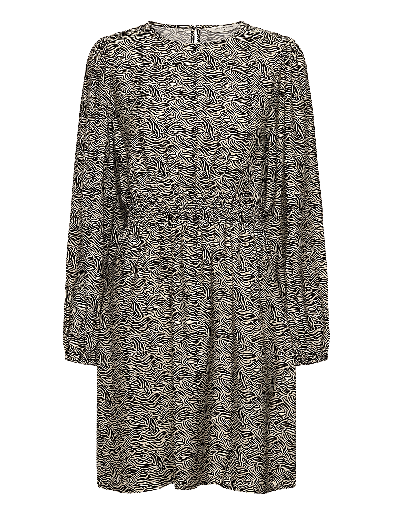 MSCH Copenhagen - MSCHCielo Amabella Short Dress AOP - sommerkleider - fog abstract - 0