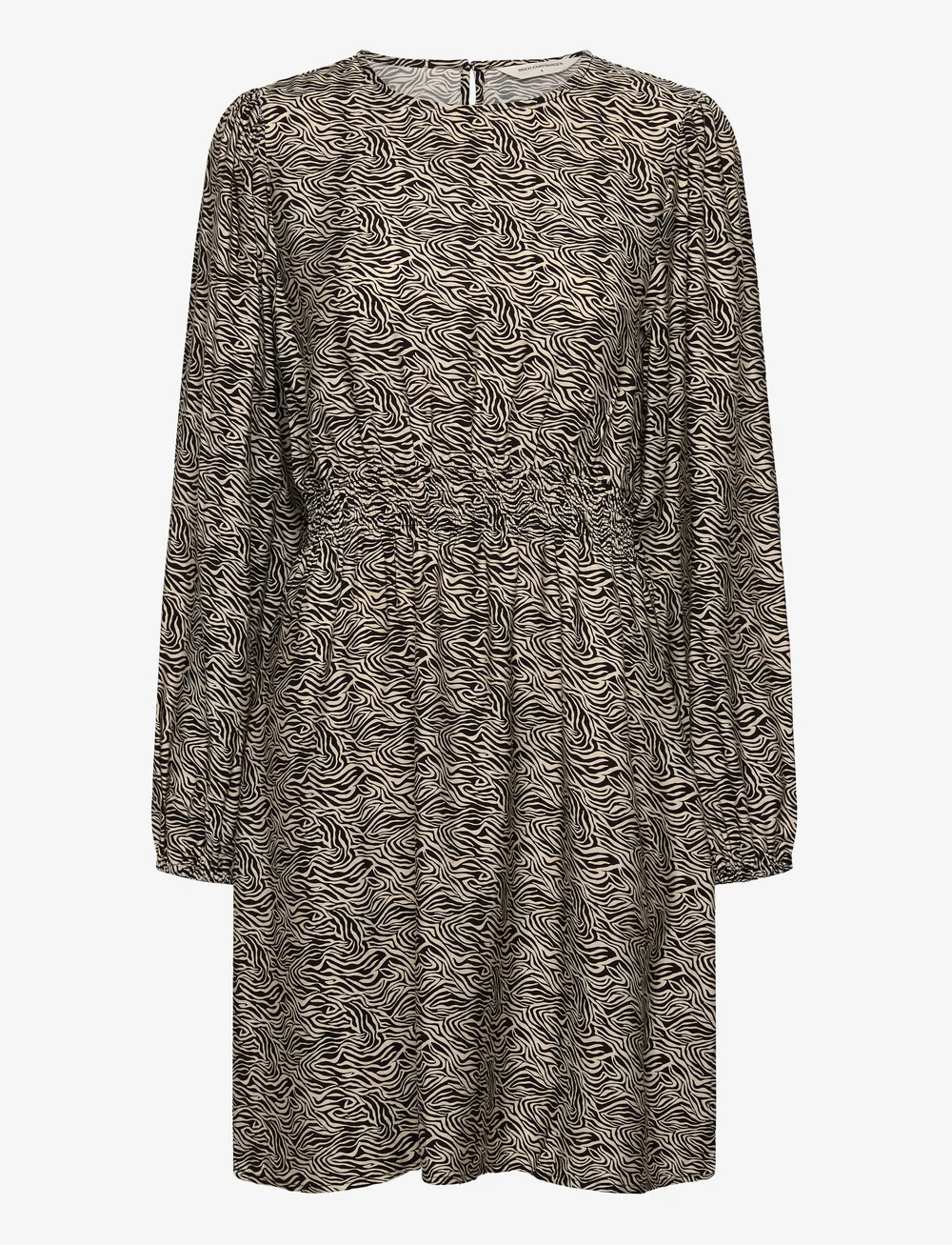MSCH Copenhagen - MSCHCielo Amabella Short Dress AOP - suvekleidid - fog abstract - 0