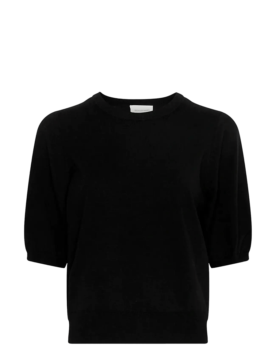 MSCH Copenhagen - MSCHSefika Rachelle 2/4 Pullover - striktrøjer - black - 1