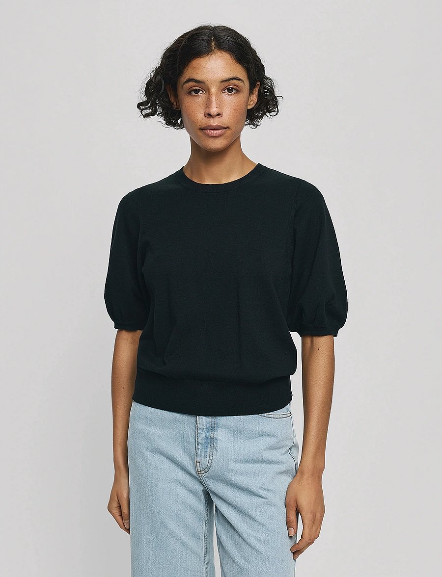MSCH Copenhagen - MSCHSefika Rachelle 2/4 Pullover - striktrøjer - black - 0