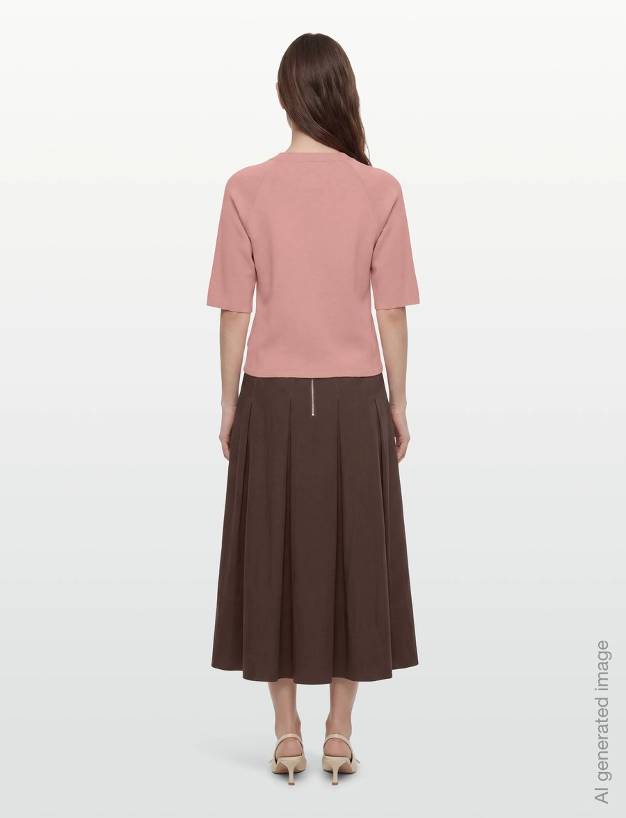 MSCH Copenhagen - MSCHAubree East 2/4 Cardigan - cardigans - candle peach - 4