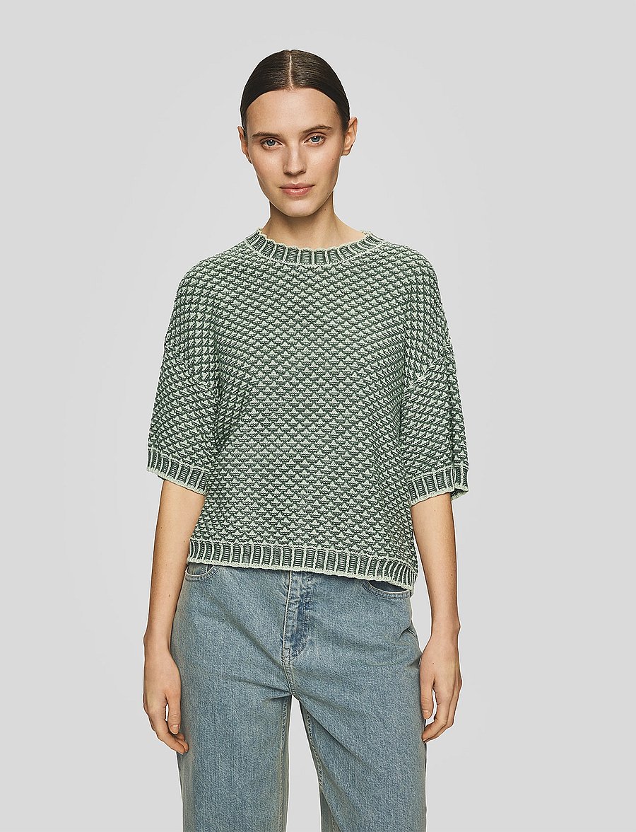 MSCH Copenhagen - MSCHCatina Pilla 2/4 Pullover - sviitrid - b choy/l wreath - 0