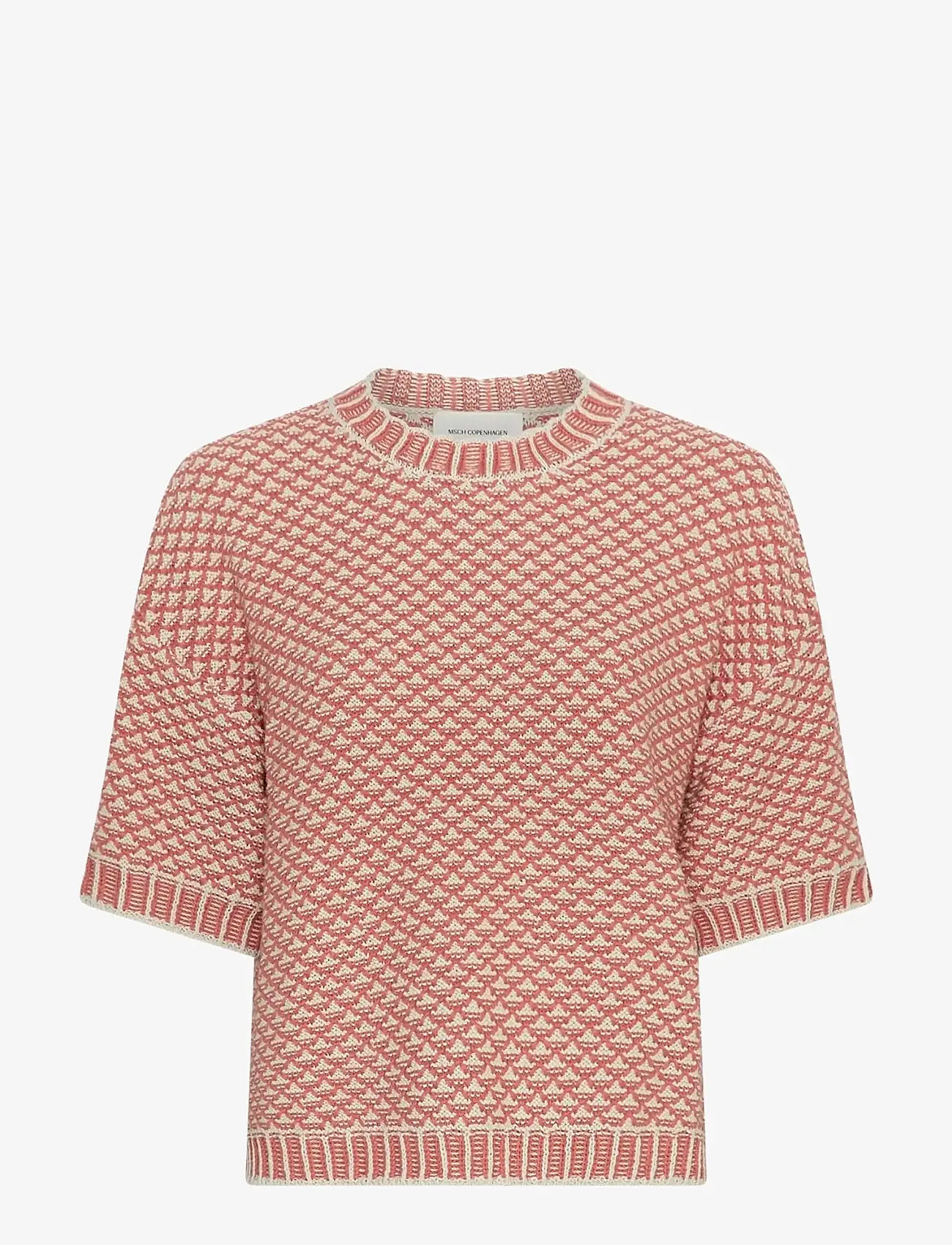 MSCH Copenhagen - MSCHCatina Pilla 2/4 Pullover - pullover - oatmeal/f rose - 0