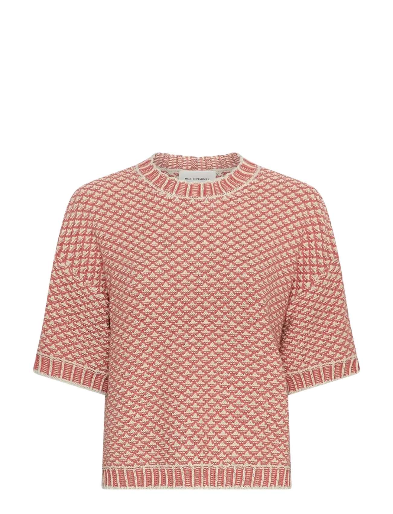 MSCH Copenhagen MSCHCatina Pilla 2/4 Pullover - Strickmode - OATMEAL/F ROSE / pink/rose