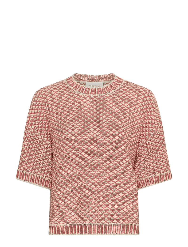 MSCH Copenhagen - MSCHCatina Pilla 2/4 Pullover - pullover - oatmeal/f rose - 0