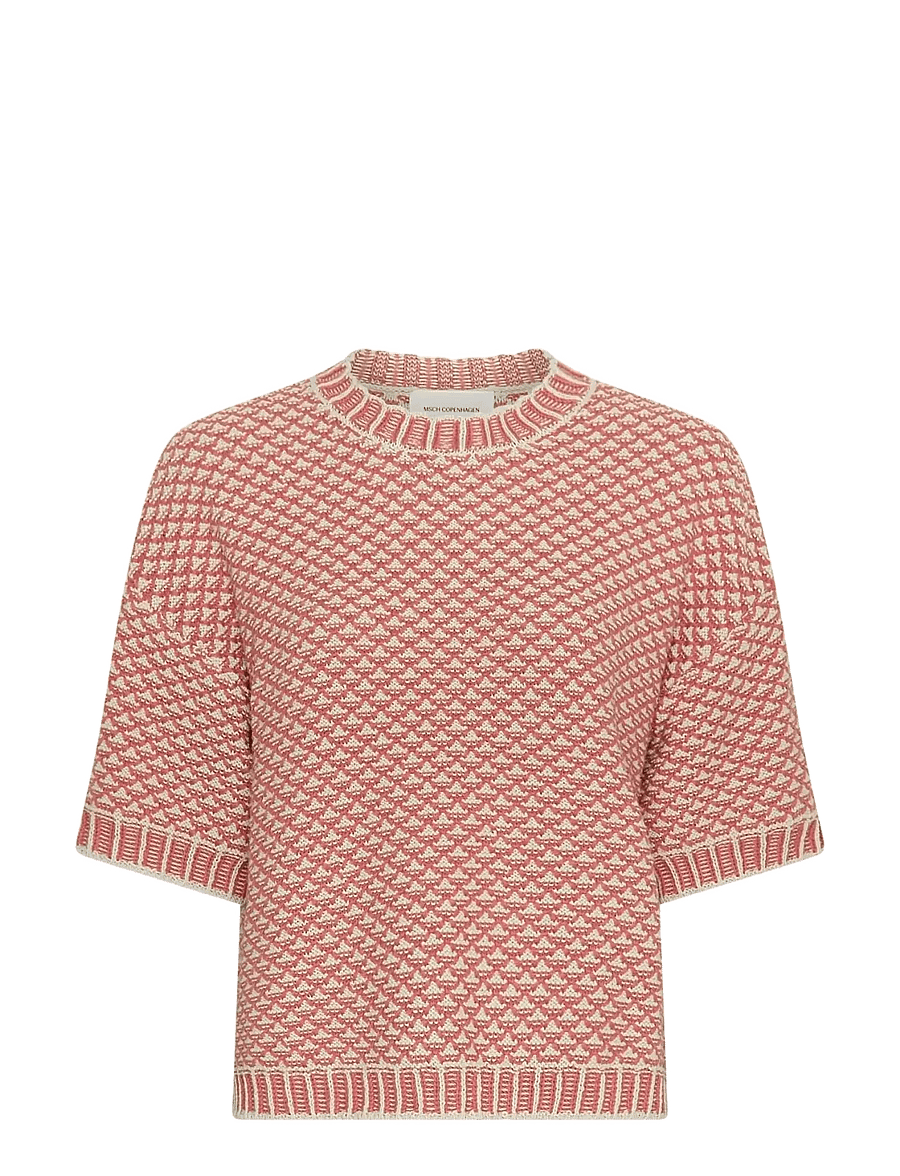 MSCH Copenhagen - MSCHCatina Pilla 2/4 Pullover - pullover - oatmeal/f rose - 0