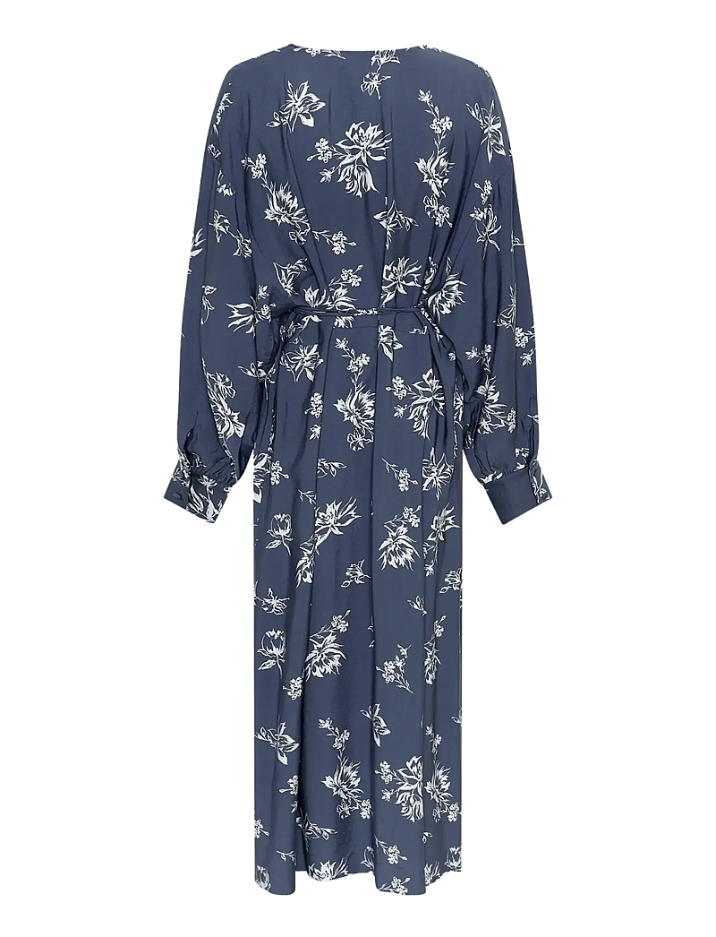 MSCH Copenhagen - MSCHAndena Amabella Dress AOP - sommarklänningar - v indigo flower - 2