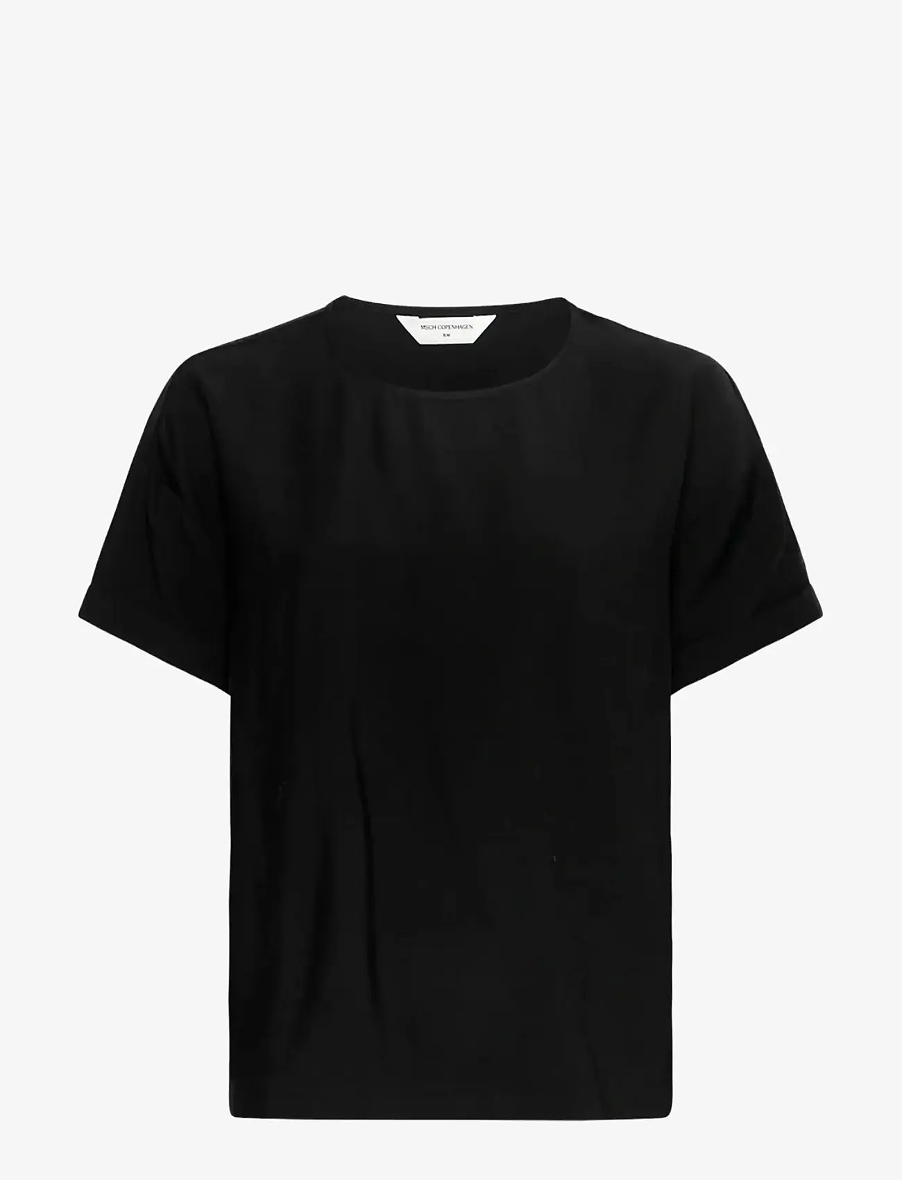 MSCH Copenhagen - MSCHBasina Amabella SS Top - t-shirts - black - 0