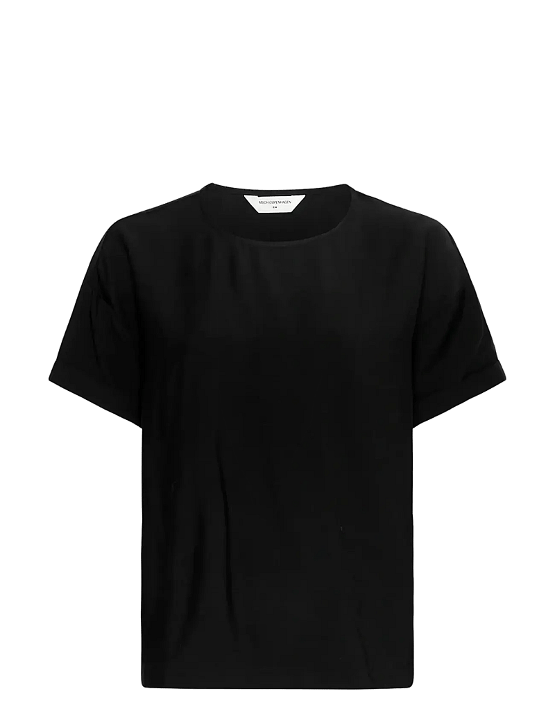 MSCH Copenhagen - MSCHBasina Amabella SS Top - t-shirts - black - 0
