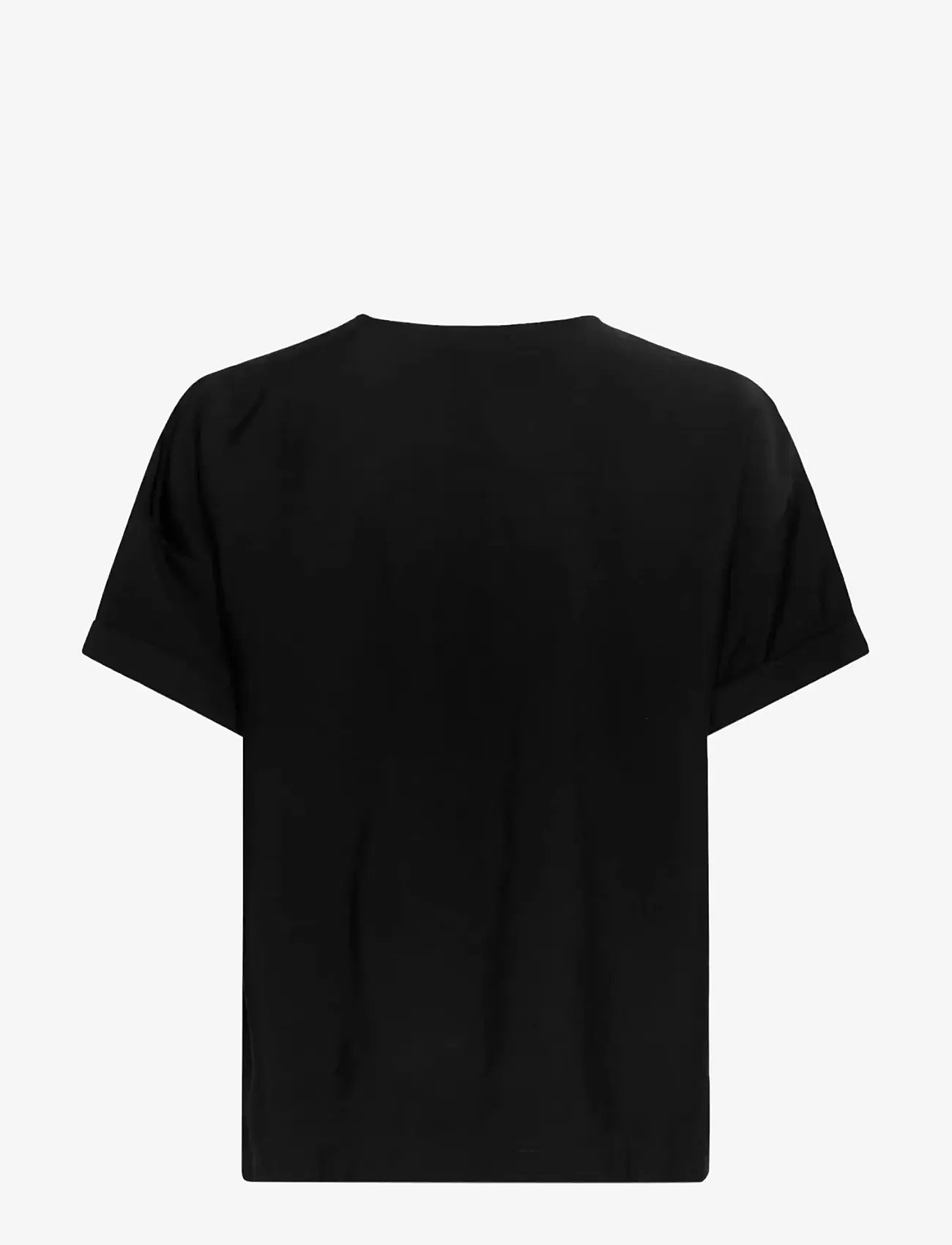 MSCH Copenhagen - MSCHBasina Amabella SS Top - t-shirts - black - 1