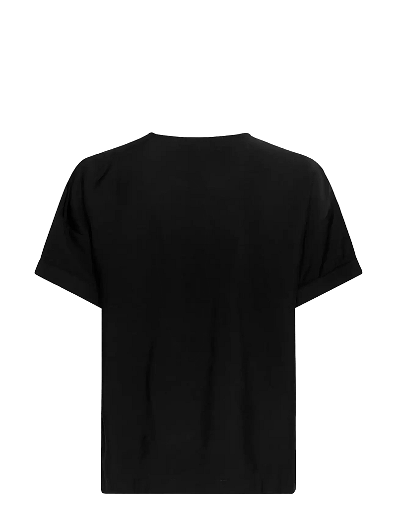 MSCH Copenhagen - MSCHBasina Amabella SS Top - t-shirts - black - 1