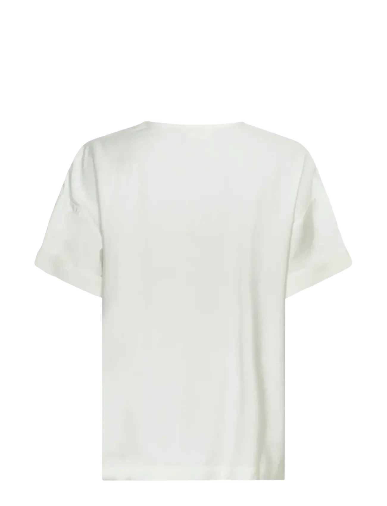 MSCH Copenhagen - MSCHBasina Amabella SS Top - t-shirts - egret - 2