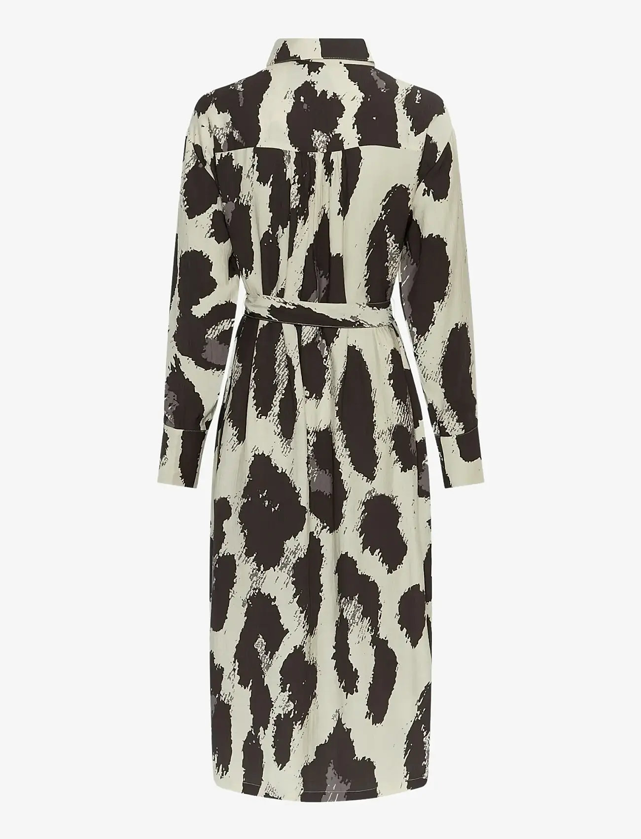 MSCH Copenhagen - MSCHKaralie Jusia Shirt Dress AOP - sommerkleider - licorice leo - 2