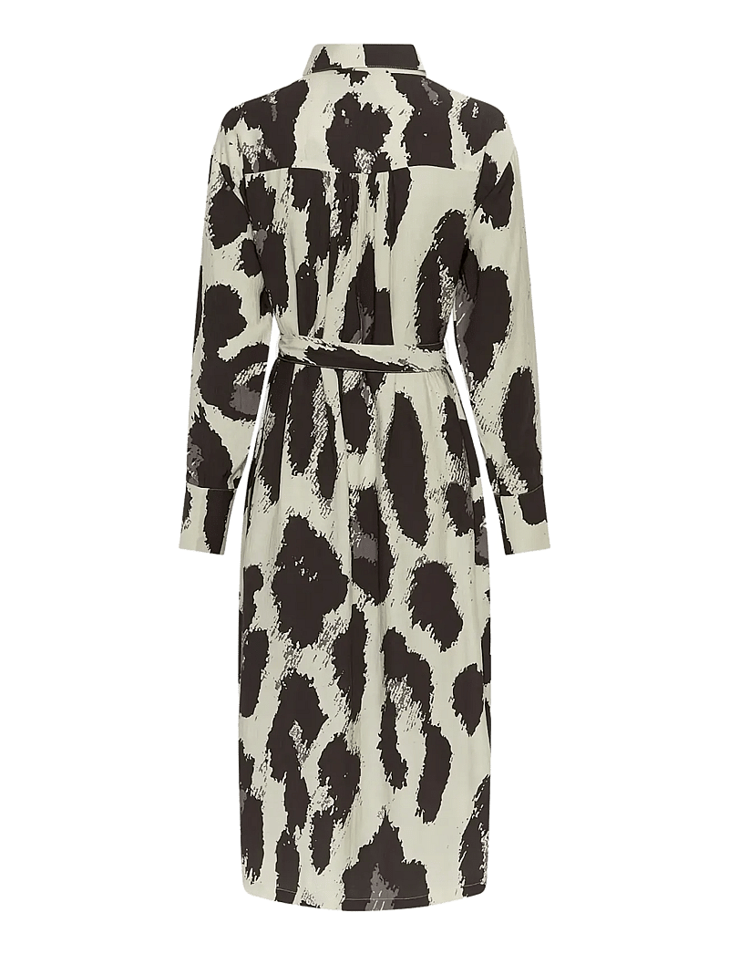 MSCH Copenhagen - MSCHKaralie Jusia Shirt Dress AOP - sommerkleider - licorice leo - 2